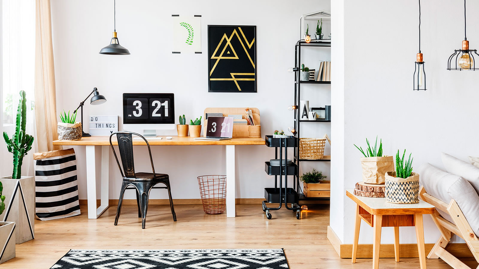 Cómo crear una zona de trabajo cómoda y productiva en casa